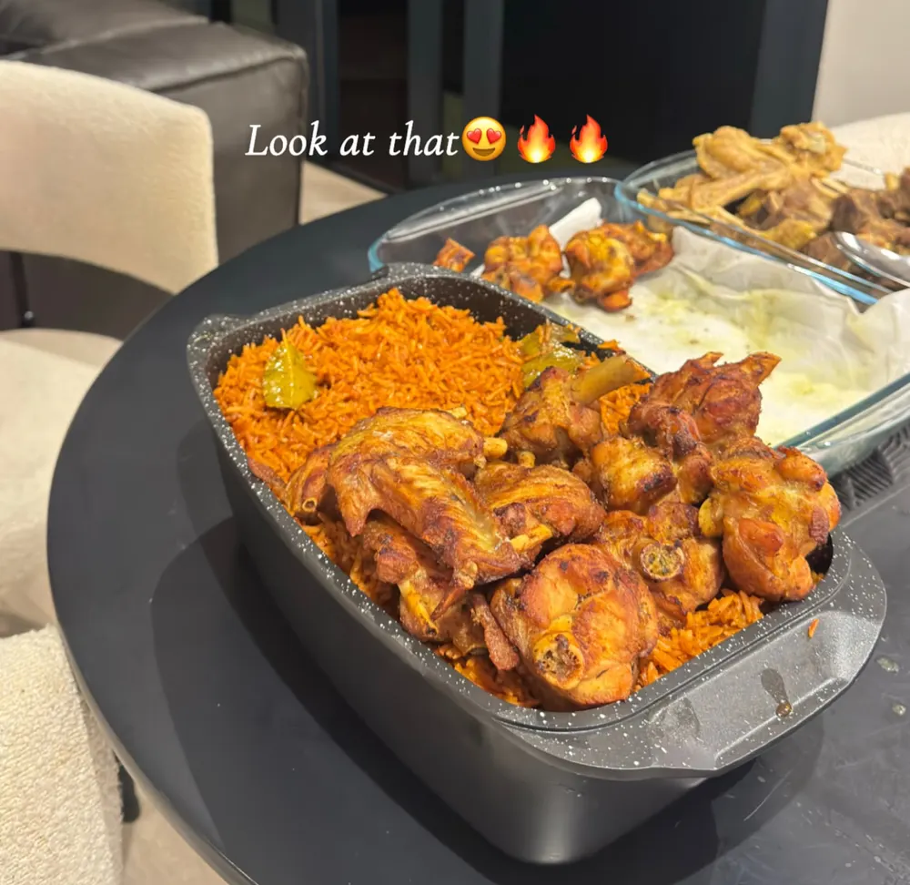 Party Jollof Rice from Booboo's Kitchen, Nigerian food in Cape Town