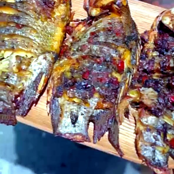 Grilled Fish from Booboo's Kitchen, Nigerian food in Cape Town
