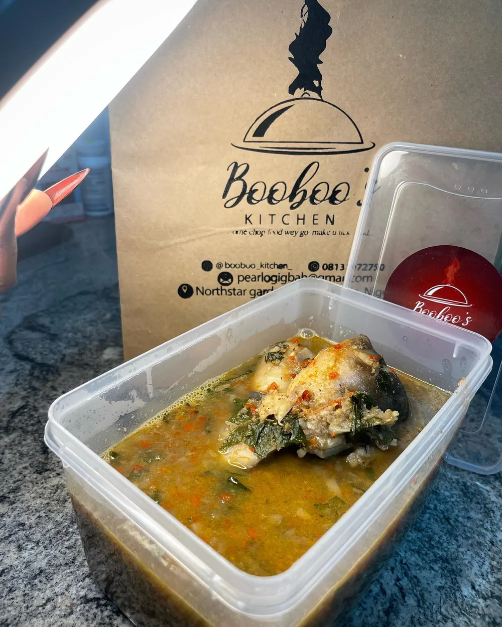 Pepper Soup from Booboo's Kitchen, Nigerian food in Cape Town