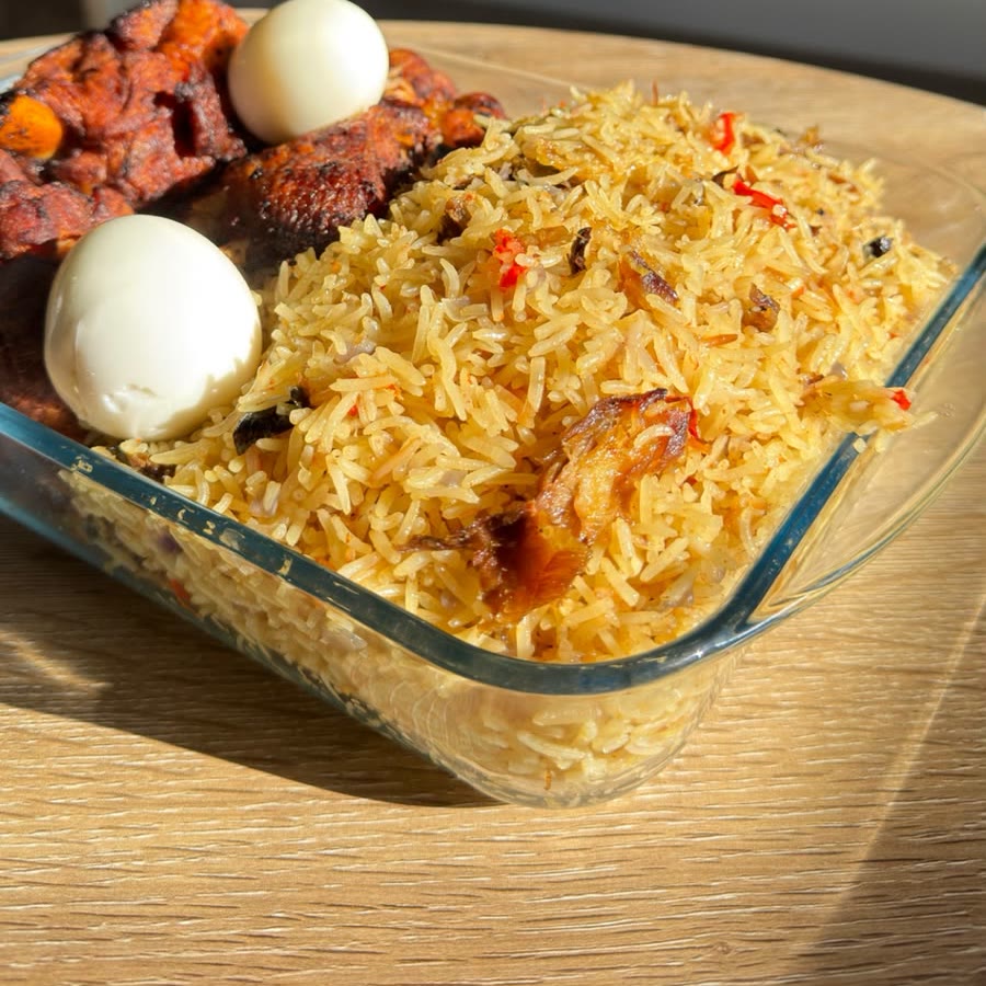 Pepper Rice & Turkey from Booboo's Kitchen, Nigerian food in Cape Town
